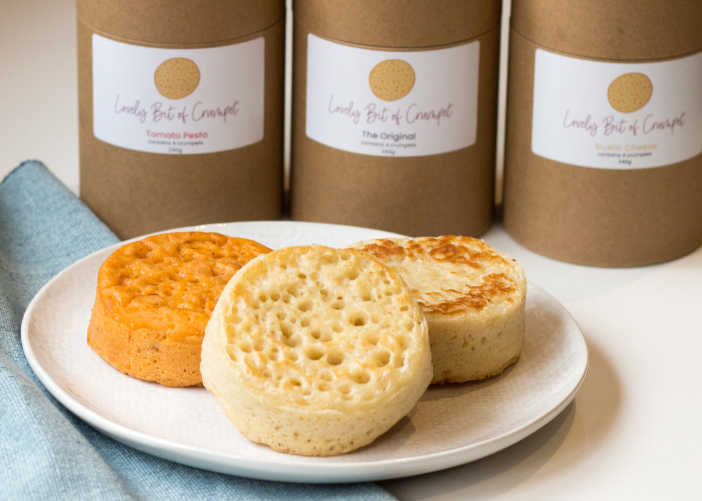 Crumpet Multipack - Savoury - Three Packs - PREORDER for dispatch 7/11