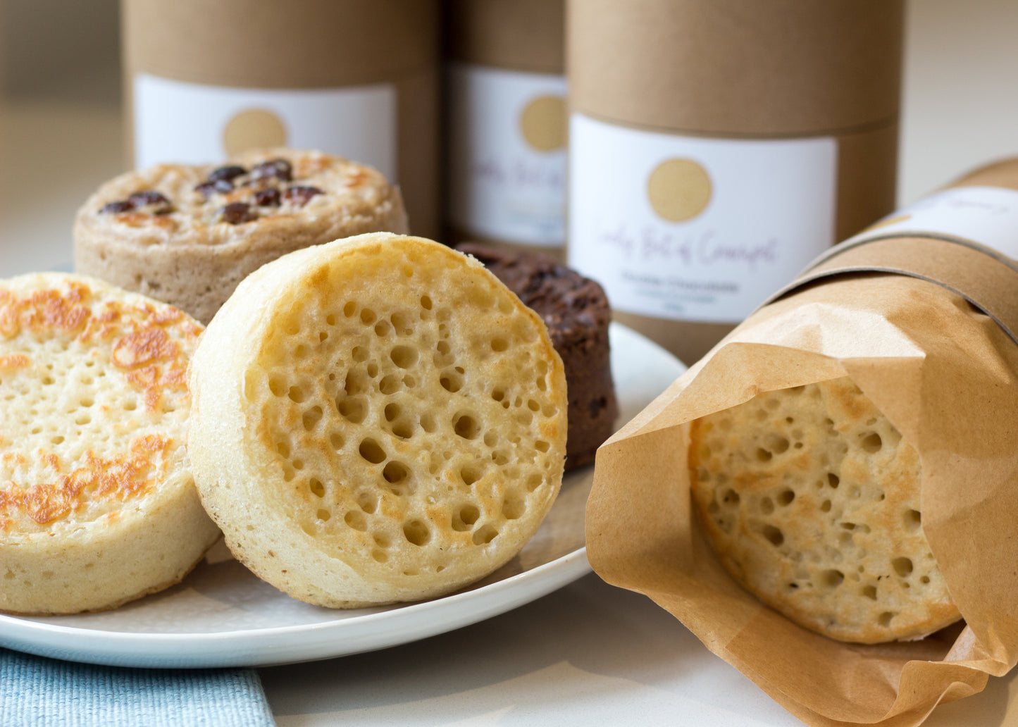 Crumpet Multipack - Four Flavours - PREORDER for dispatch 7/11