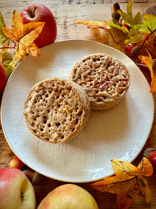 Toffee Apple Crumpet - Seasonal Special - Pack of 4