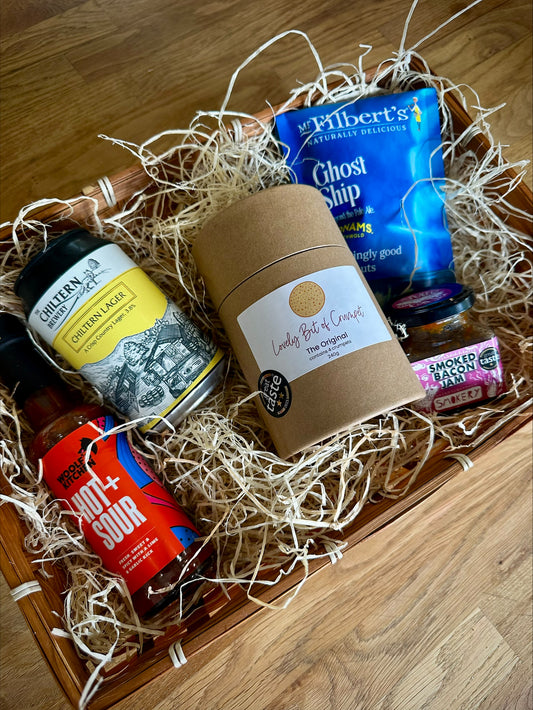 Pre-Order Father’s Day Crumpet Basket (includes alcohol) - 18/06 dispatch