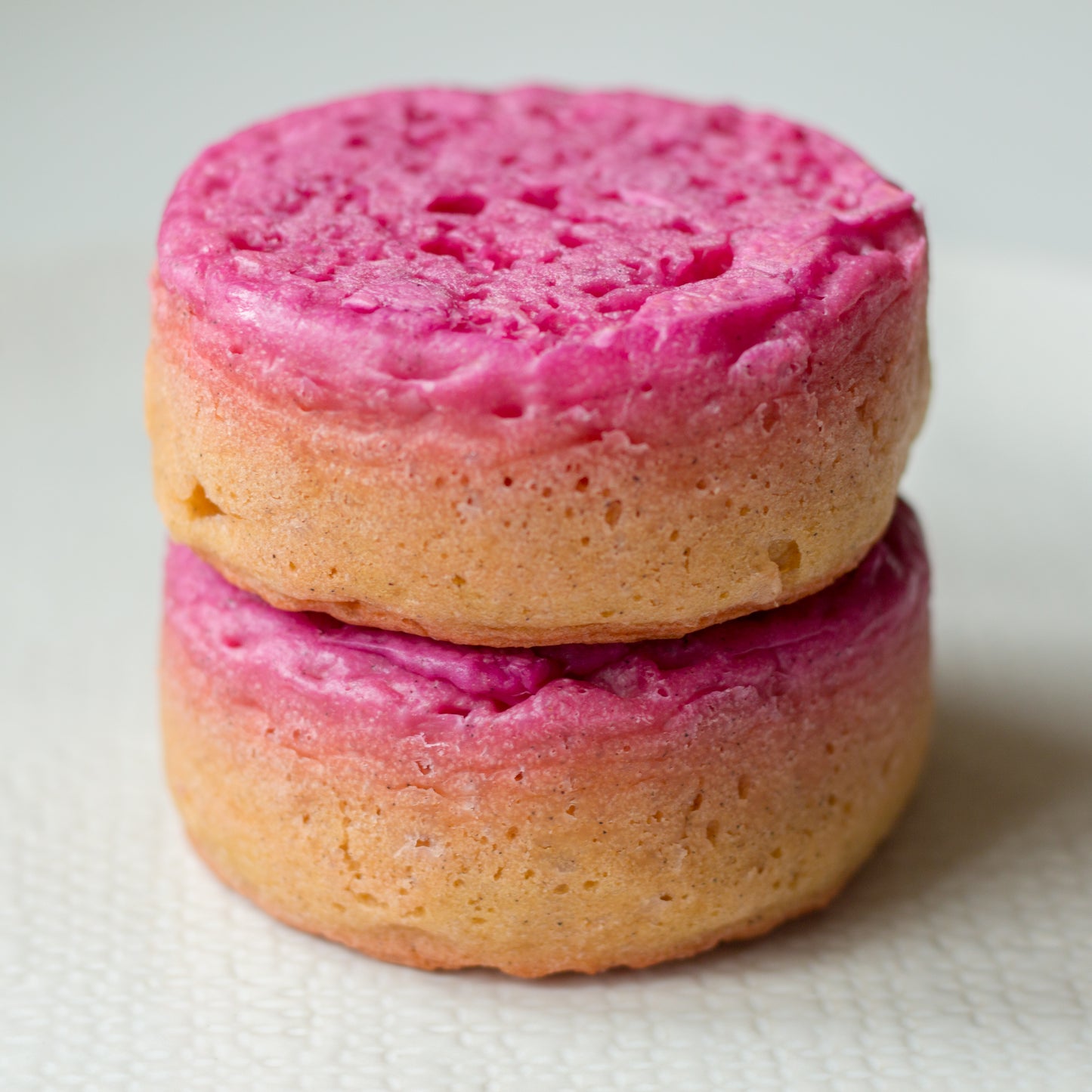 Pre-Order Mother's Day - Pink Ombré Crumpet - Pack of 4 - Limited Edition - dispatch 11/12 March